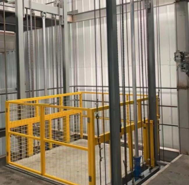 威海导轨式升降机一般加工周期